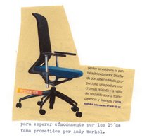 silla warholianan cortesia nel amaro courtesy from the artist to klauss van damme all rights reserved vegap